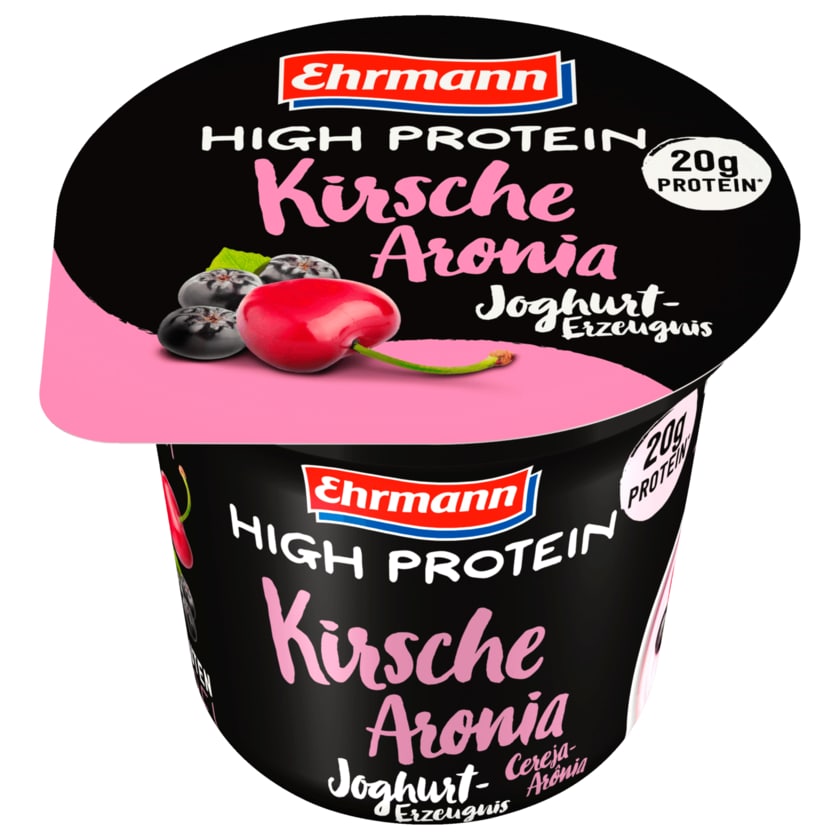 Ehrmann High Protein Joghurt Kirsche-Aronia 200g